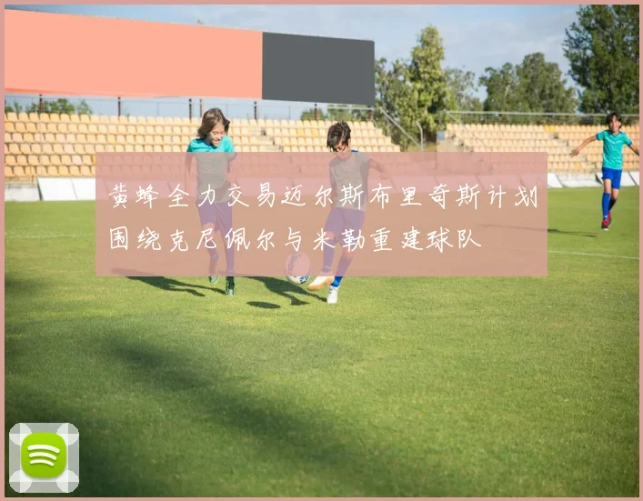 黄蜂全力交易迈尔斯布里奇斯计划围绕克尼佩尔与米勒重建球队